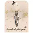 LUCIOLE ET PETIT POIS 1 X BARRETTE 5CM - TUTU ÉTOILES