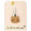 LUCIOLE ET PETIT POIS 1 X BARRETTE 5CM - CHAT BRONZE