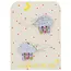 LUCIOLE ET PETIT POIS 2 X BARRETTES 5CM - NUAGES MULTI
