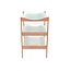 COMBELLE TABLE À LANGER "MARGOT" HÊTRE BICOLORE BLANC/NATUREL - 3 PLATEAUX