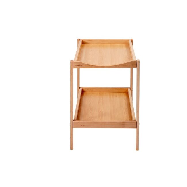 COMBELLE TABLE À LANGER "MARGOT" HÊTRE NATUREL VERNIS - 2 PLATEAUX