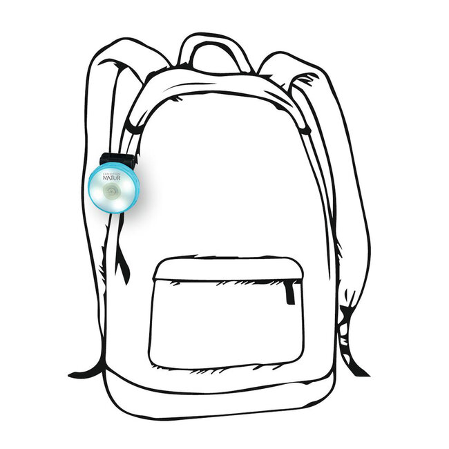 LAMPE DE POIGNET / SAC À DOS CLIP & MOVE