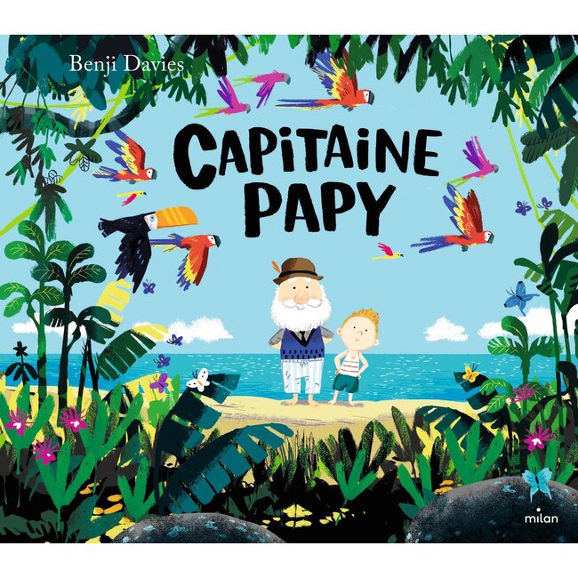 MILAN LIVRE - CAPITAINE PAPY - BENJI DAVIES