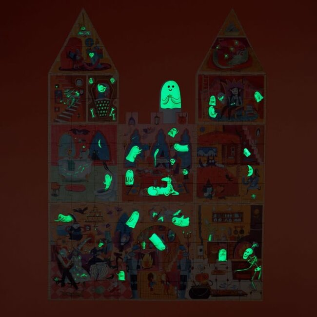 LONDJI PUZZLE RÉVERSIBLE MANOIR "ENCHANTED" (100 PCS)