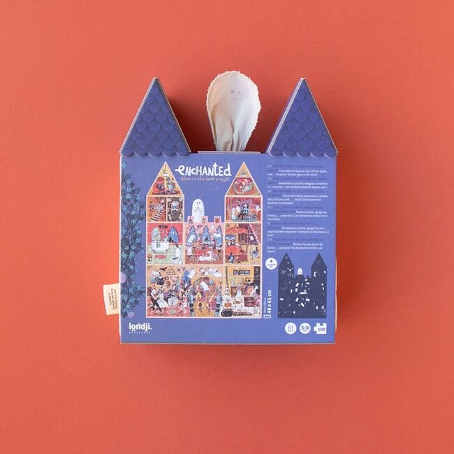 LONDJI PUZZLE RÉVERSIBLE MANOIR "ENCHANTED" (100 PCS)