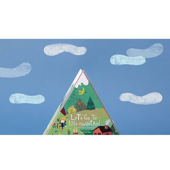 LONDJI PUZZLE RÉVERSIBLE "ALLONS À LA MONTAGE !" (36 PCS)