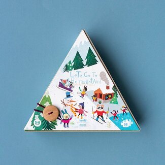LONDJI PUZZLE RÉVERSIBLE "ALLONS À LA MONTAGE !" (36 PCS)