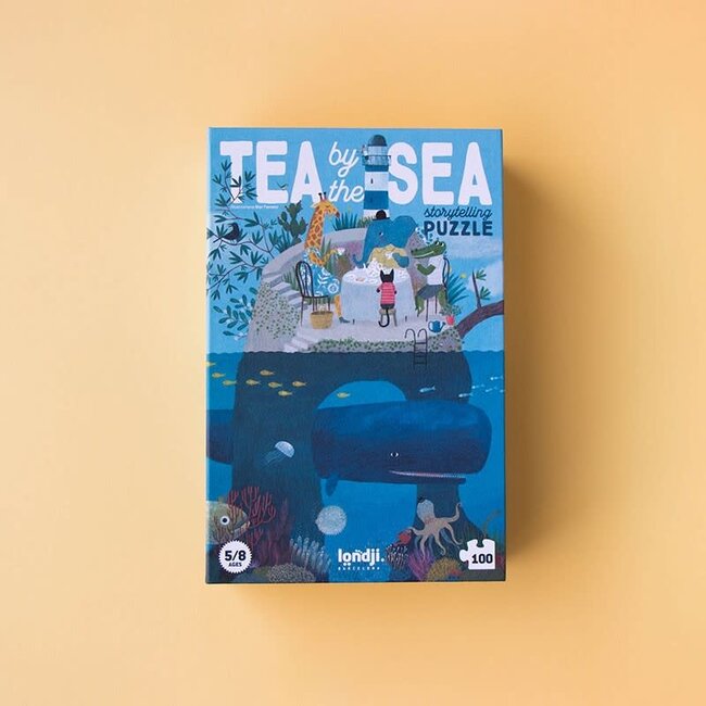 LONDJI PUZZLE-JEU "TEA BY THE SEA" (100 PCS)