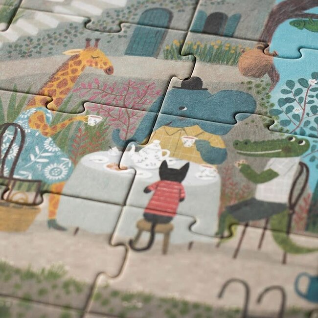 LONDJI PUZZLE-JEU "TEA BY THE SEA" (100 PCS)