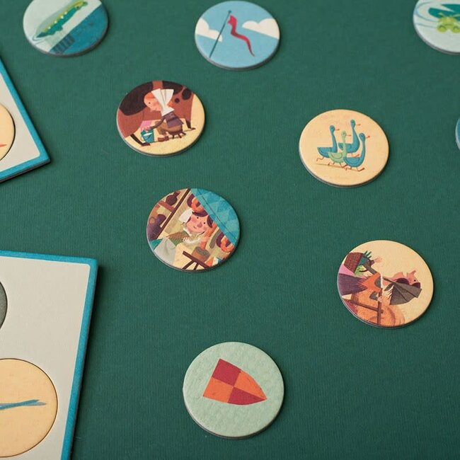 LONDJI PUZZLE CHERCHE & TROUVE "GO TO THE MEDIEVAL TIMES" (100 PCS)