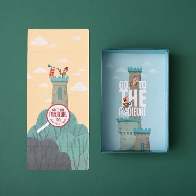 LONDJI PUZZLE CHERCHE & TROUVE "GO TO THE MEDIEVAL TIMES" (100 PCS)