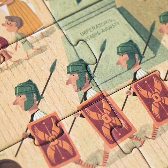 LONDJI PUZZLE CHERCHE & TROUVE "GO TO ROME" (100 PCS)