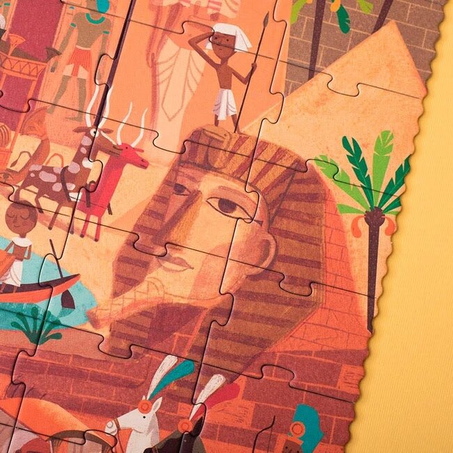 LONDJI PUZZLE CHERCHE & TROUVE "GO TO THE PYRAMIDS" (100 PCS)