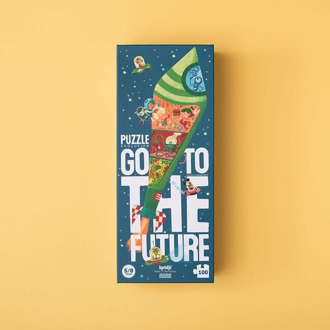 LONDJI PUZZLE CHERCHE & TROUVE "GO TO THE FUTURE" (100 PCS)