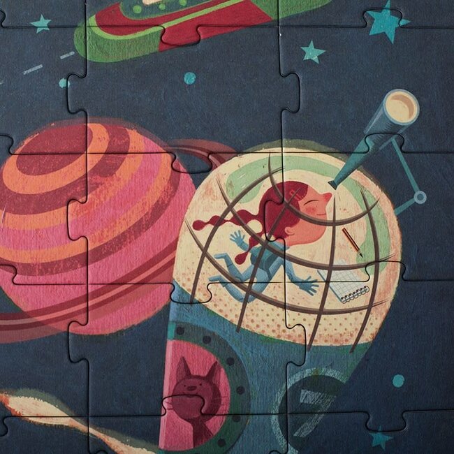 LONDJI PUZZLE CHERCHE & TROUVE "GO TO THE FUTURE" (100 PCS)