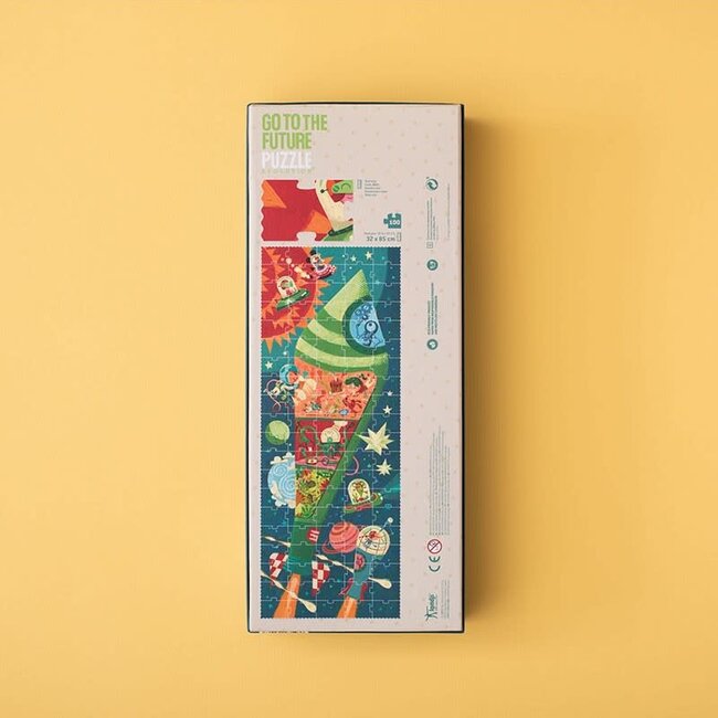 LONDJI PUZZLE CHERCHE & TROUVE "GO TO THE FUTURE" (100 PCS)