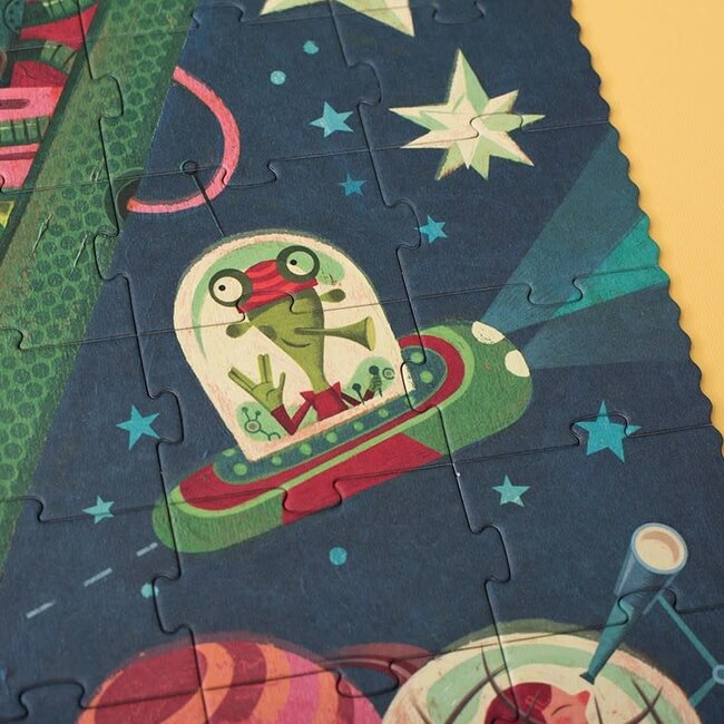 LONDJI PUZZLE CHERCHE & TROUVE "GO TO THE FUTURE" (100 PCS)