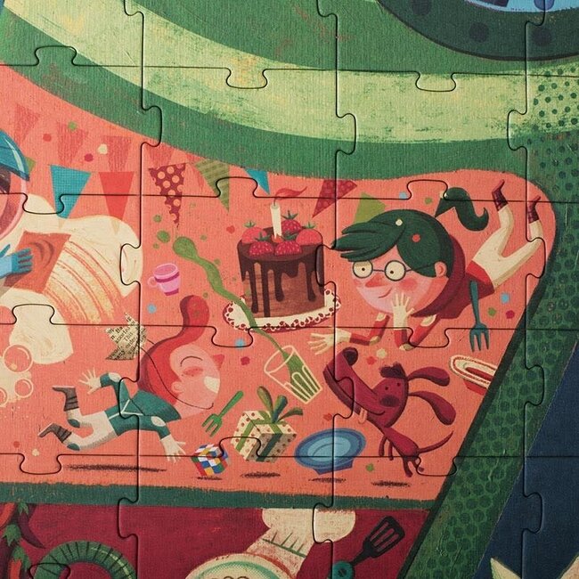 LONDJI PUZZLE CHERCHE & TROUVE "GO TO THE FUTURE" (100 PCS)