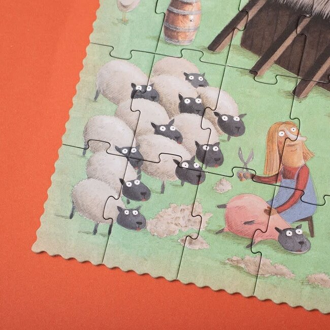 LONDJI PUZZLE GÉANT 85CM "I'M A VIKING" (100 PCS)