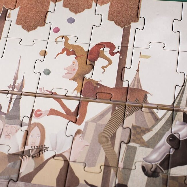 LONDJI PUZZLE GÉANT 140CM "MEDIEVAL" (200 PCS)