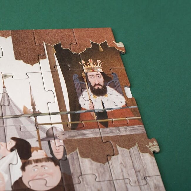 LONDJI PUZZLE GÉANT 140CM "MEDIEVAL" (200 PCS)