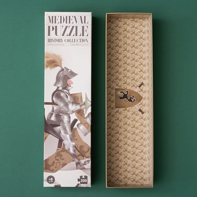 LONDJI PUZZLE GÉANT 140CM "MEDIEVAL" (200 PCS)