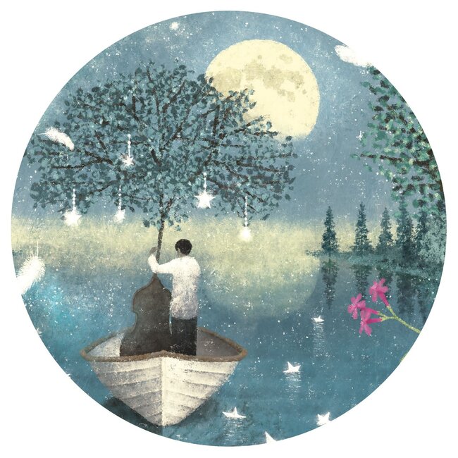 DJECO PUZZLE GALLERY 1000PCS - HYMN TO THE MOON