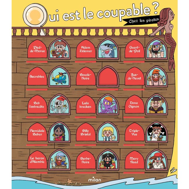MILAN LIVRE JEU MILAN - QUI EST LE COUPABLE CHEZ LES PIRATES