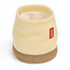HELLO HOSSY BONNET ENFANT POMPON "BLOCK" SANDY