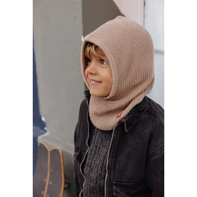 HELLO HOSSY CAGOULE "HOODY" LATTE