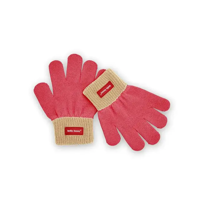 HELLO HOSSY GANTS ENFANT "HANDY" FRAMBOISE