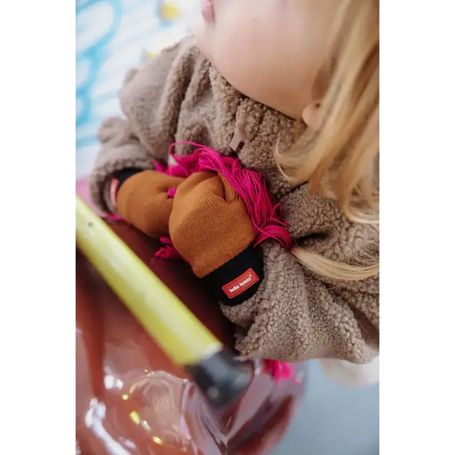 HELLO HOSSY MOUFLES ENFANT "HOTTY" BLACKY