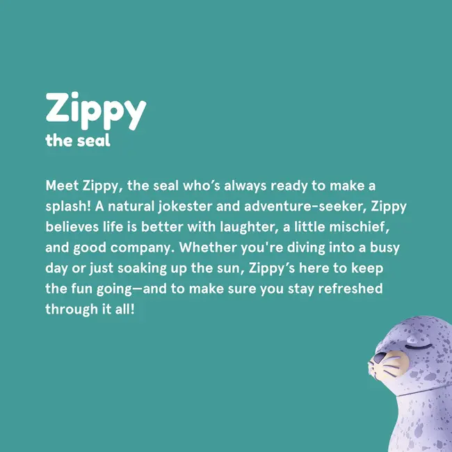 Gourde Bestie Seal Zippy 475 ml inox - ASOBU - MOM POP