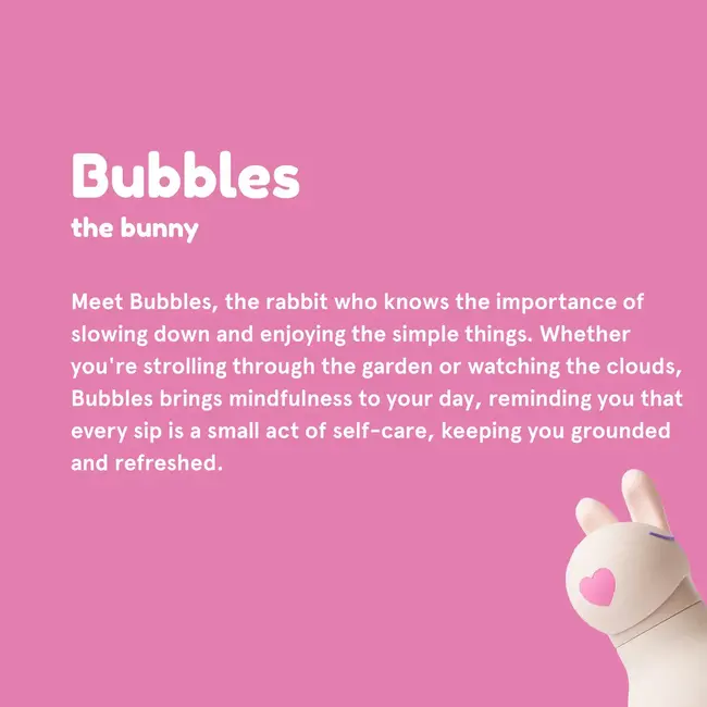 ASOBU GOURDE BESTIE - BUNNY BUBBLES