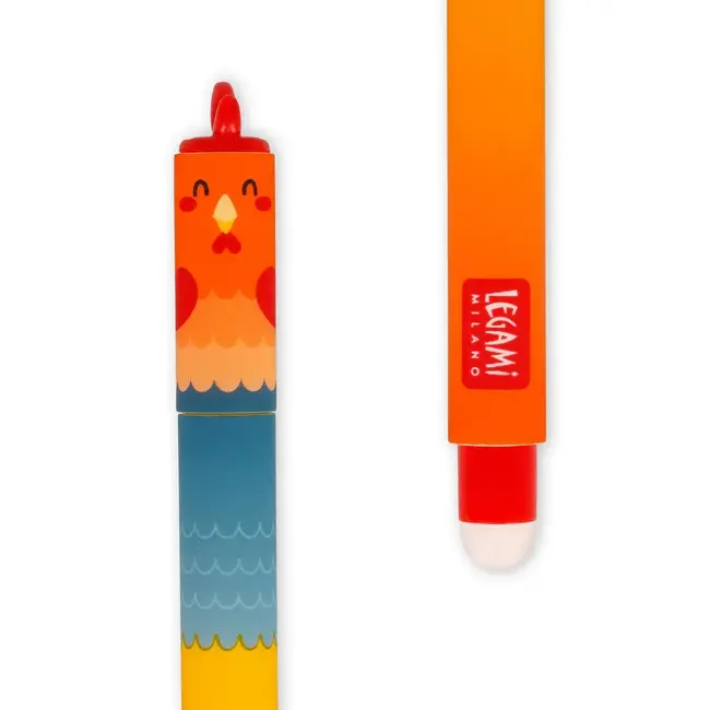 LEGAMI 4 STYLOS GEL À FRICTION - FERME