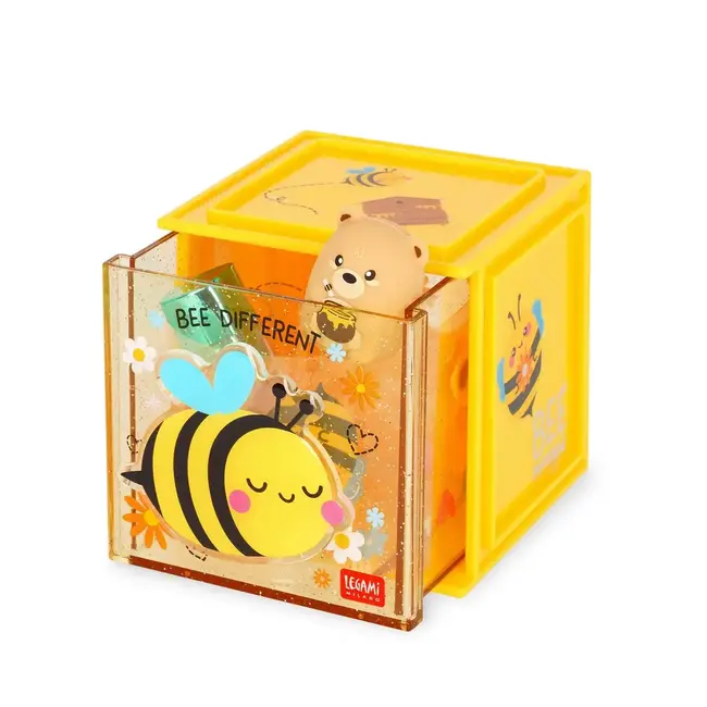 LEGAMI BOITE RANGEMENT EMPILABLE BUREAU - ABEILLE