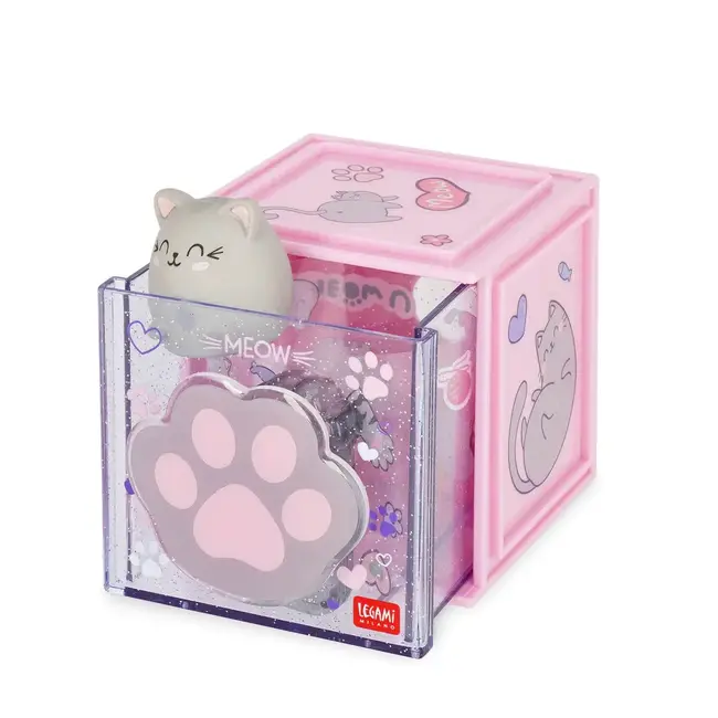 LEGAMI BOITE RANGEMENT EMPILABLE BUREAU - KITTY