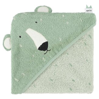 TRIXIE CAPE DE BAIN COTON BIO 75CM MR OURS POLAIRE