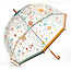 DJECO PARAPLUIE TRANSPARENT ADULTE - PETITES FLEURS