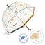DJECO PARAPLUIE TRANSPARENT ADULTE - PETITES FLEURS
