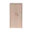 MAILEG ARMOIRE DOUBLE PORTES SOURIS - ROSE CLAIR