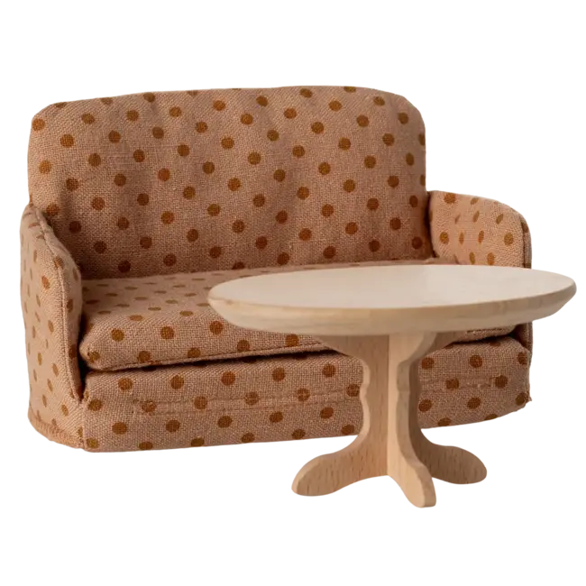 MAILEG CANAPÉ-LIT POUR SOURIS MAILEG POIS