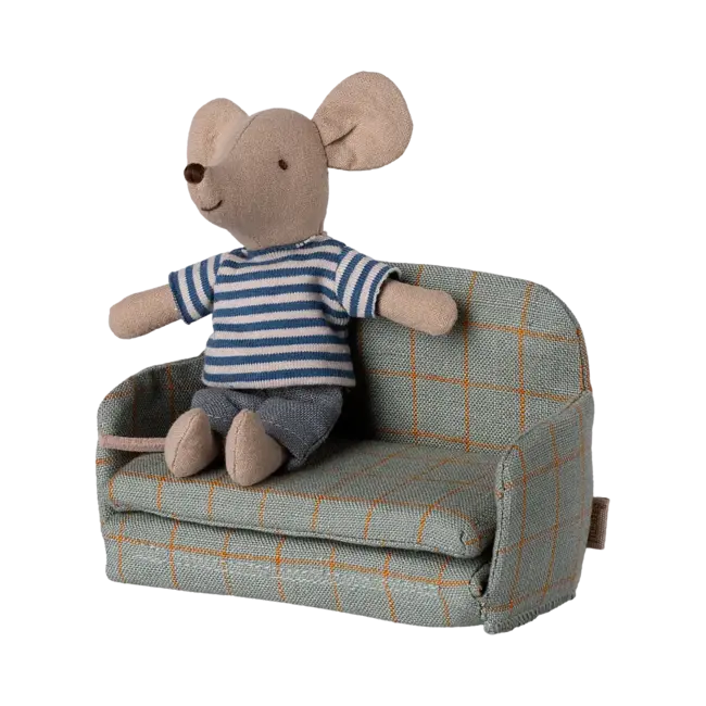 MAILEG CANAPÉ-LIT POUR SOURIS MAILEG VICHY