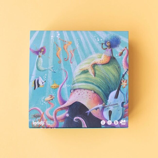 LONDJI PUZZLE PAILLETÉ "MY MERMAID" (350 PCS)