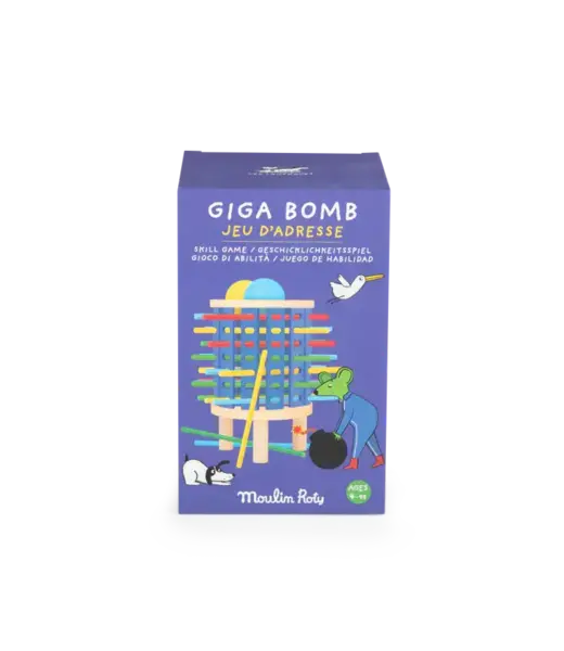 MOULIN ROTY JEU D'ADRESSE GIGA BOMB - LES LOUFOQUES
