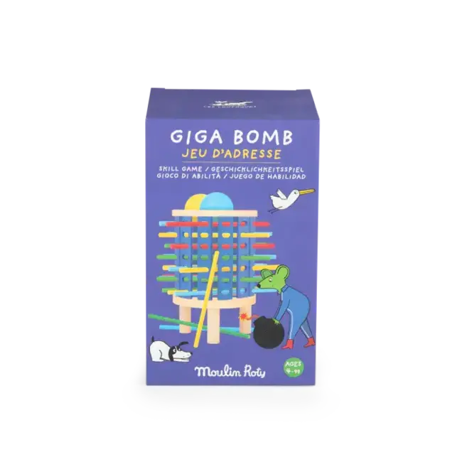 MOULIN ROTY JEU D'ADRESSE GIGA BOMB - LES LOUFOQUES