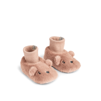 LIEWOOD CHAUSSONS PELUCHE BÉBÉ "BETH" OURS PALE TUSCANY