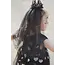 KONGES SLOJD DÉGUISEMENT - COURONNE DE PRINCESSE ET VOILE NOIR