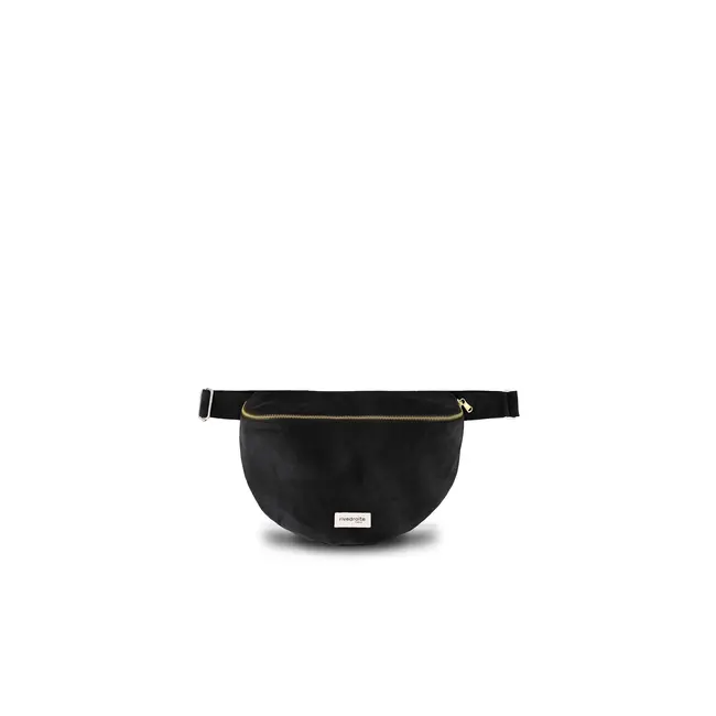 RIVE DROITE SAC BANANE RIVE DROITE "CUSTINE XL" DÉPERLANT BLACK