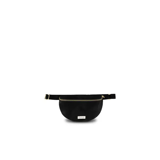 RIVE DROITE SAC BANANE RIVE DROITE "CUSTINE" DÉPERLANT BLACK